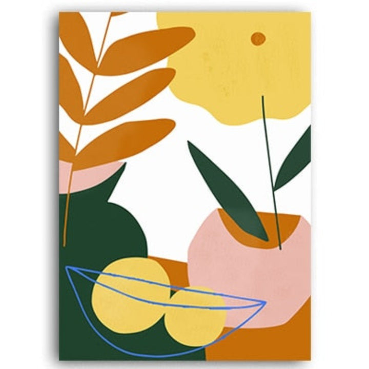 Abstract Scandinavia - Canvas Wall Art Painting | Bowlift