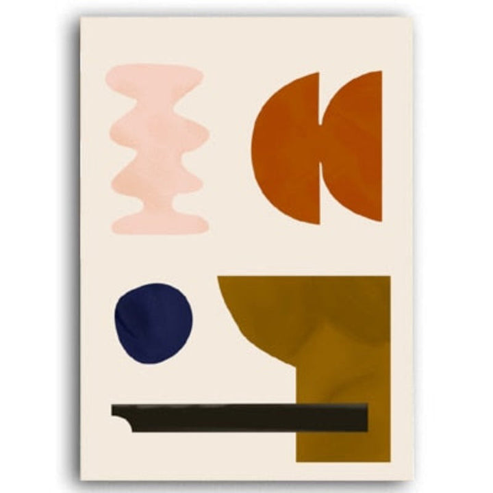 Abstract Scandinavia - Canvas Wall Art Painting | Bowlift