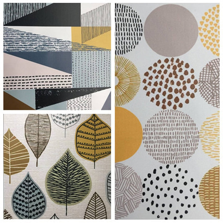 Scandinavian Leaves - Canvas Wall Art Painting | Bowlift