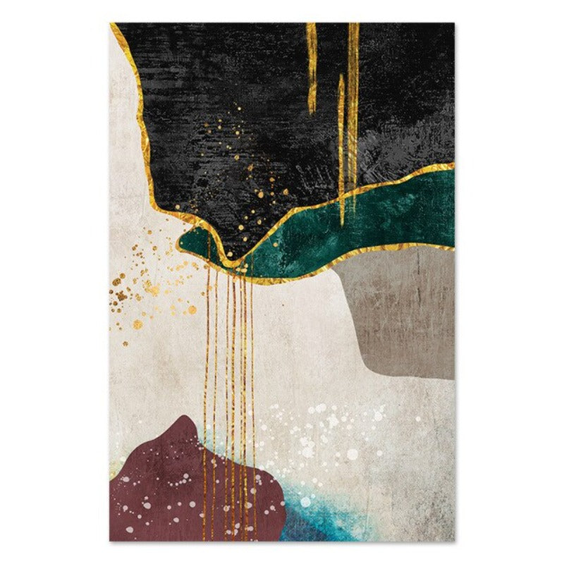 Gold Is Elegance - Canvas Wall Art Painting | Bowlift