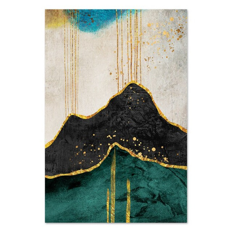 Gold Is Elegance - Canvas Wall Art Painting | Bowlift
