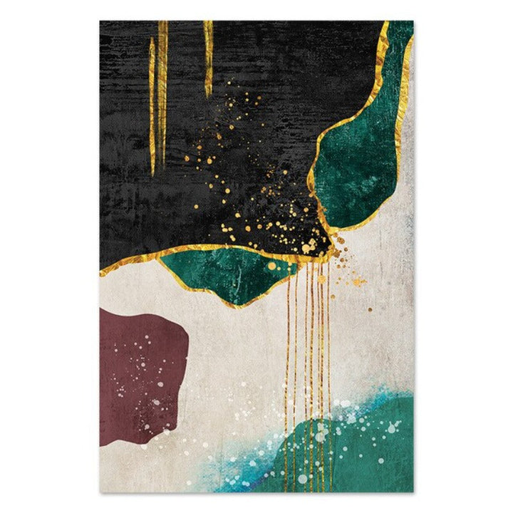 Gold Is Elegance - Canvas Wall Art Painting | Bowlift