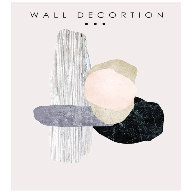 Abstract Geometric Nordic - Canvas Wall Art Painting | Bowlift