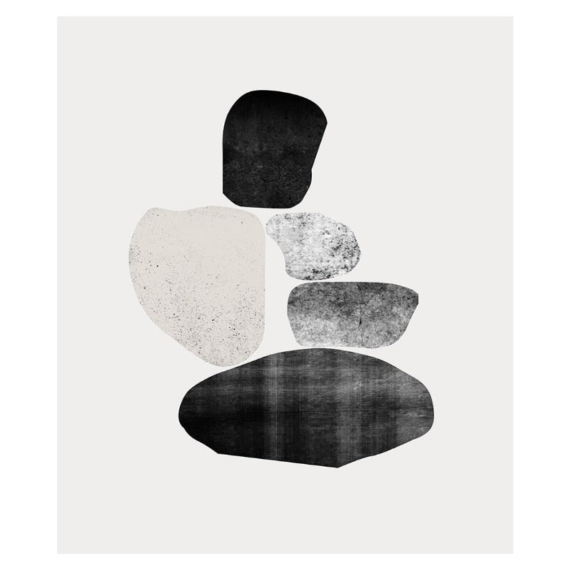 Abstract Geometric Nordic - Canvas Wall Art Painting | Bowlift