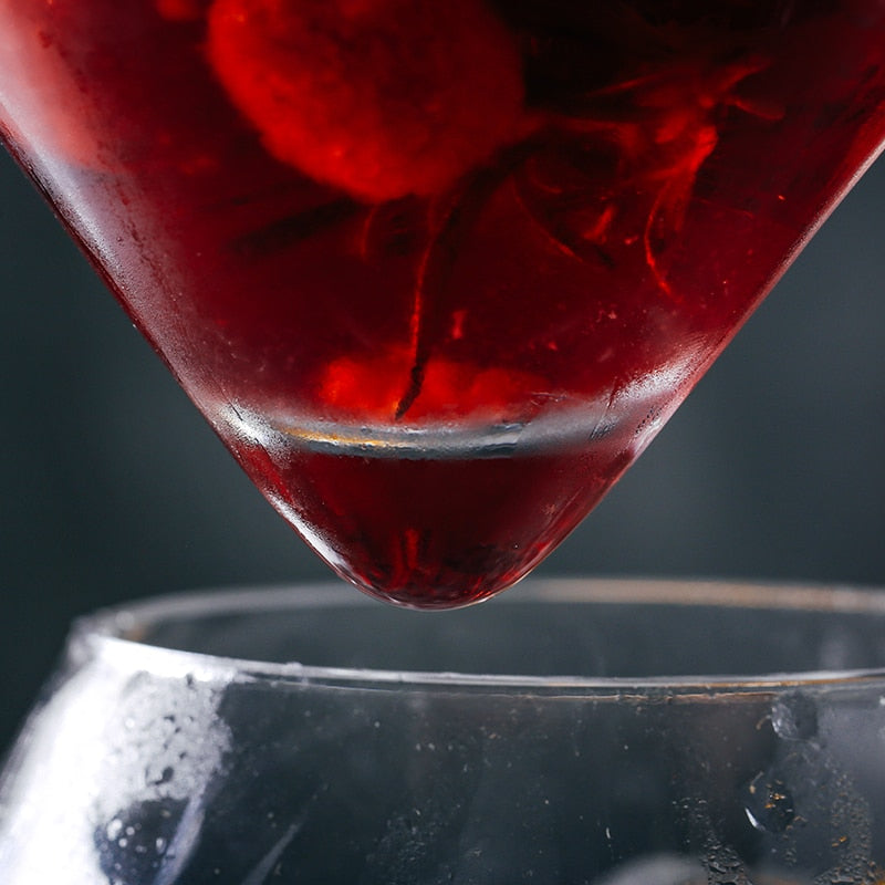 BowLift | Crystal Iced Cone Cocktail Glass
