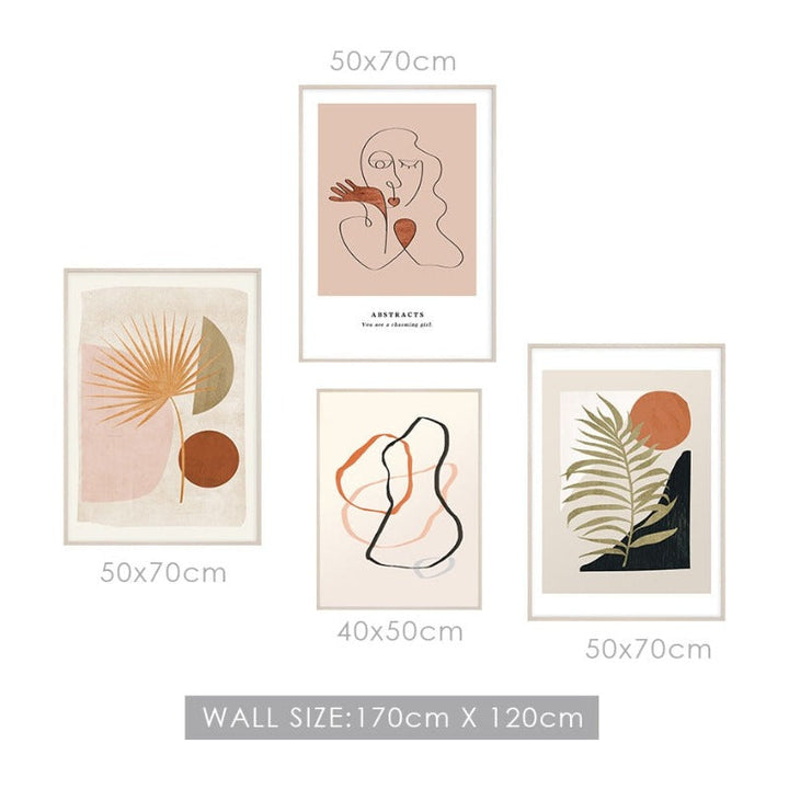 Boho Style Gallery - Canvas Wall Art Painting | Bowlift