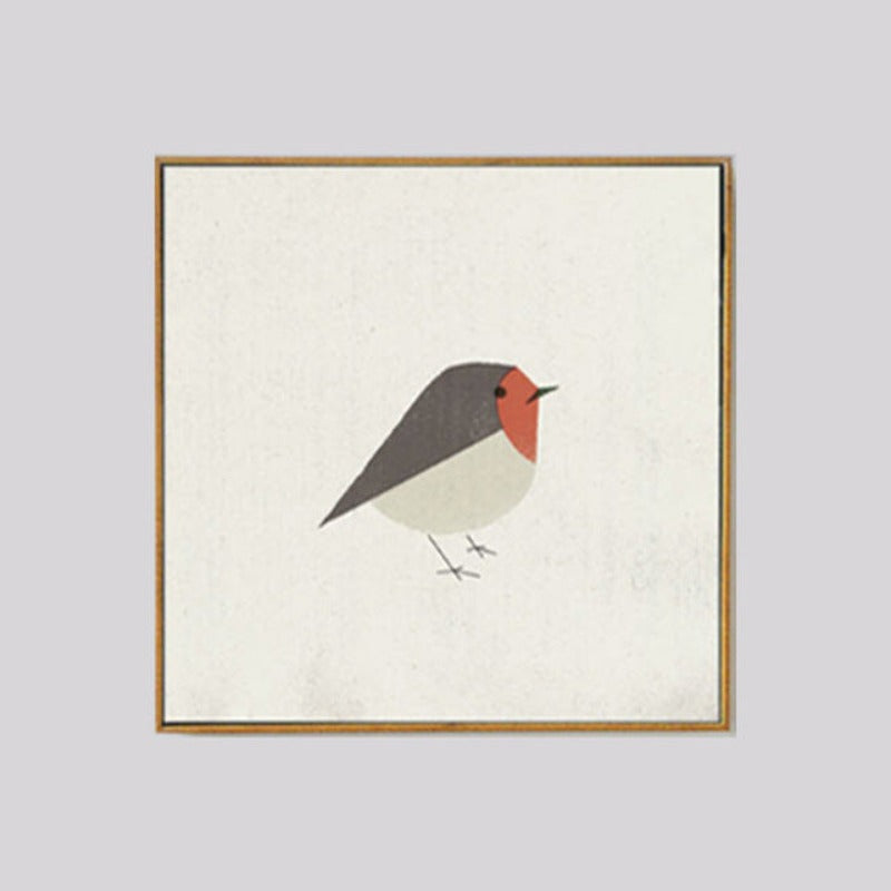 Birds Robin Bee-Eater - Canvas Wall Art Painting | Bowlift
