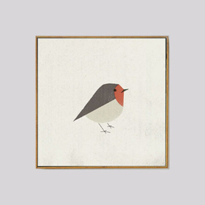 Birds Robin Bee-Eater - Canvas Wall Art Painting | Bowlift