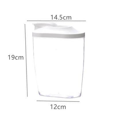 BowLift | Kitchen Transparent Flower Sealed Storage Tank