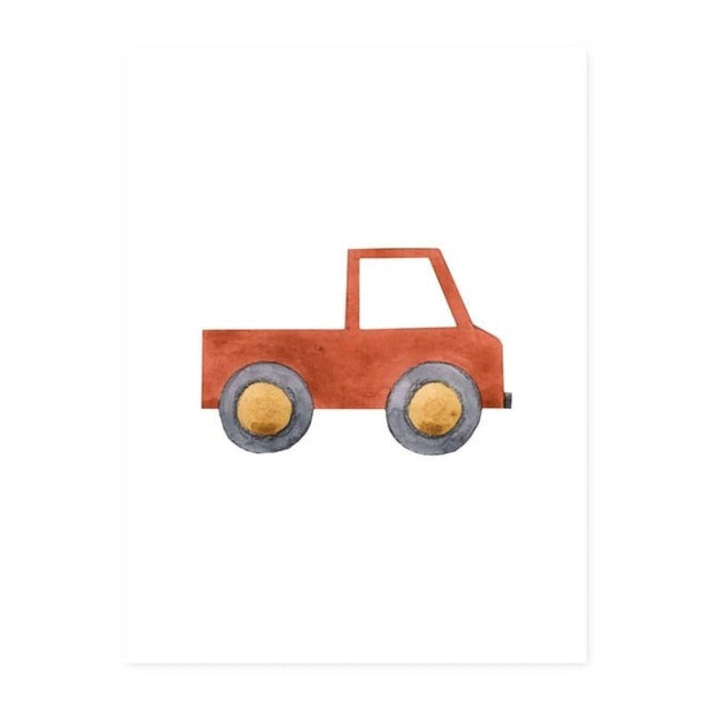 Baby Travels - Canvas Wall Art Painting | Bowlift