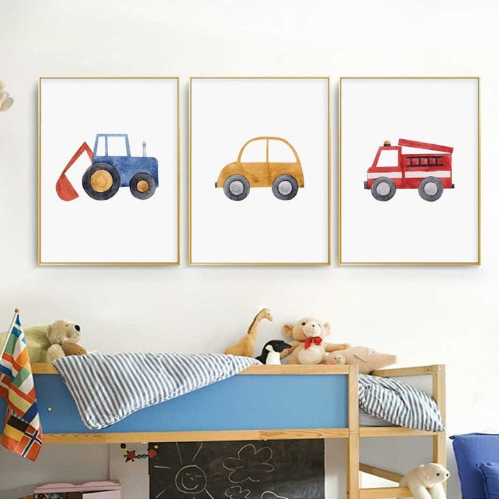 Baby Travels - Canvas Wall Art Painting | Bowlift