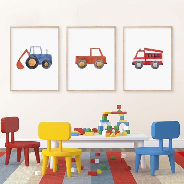 Baby Travels - Canvas Wall Art Painting | Bowlift