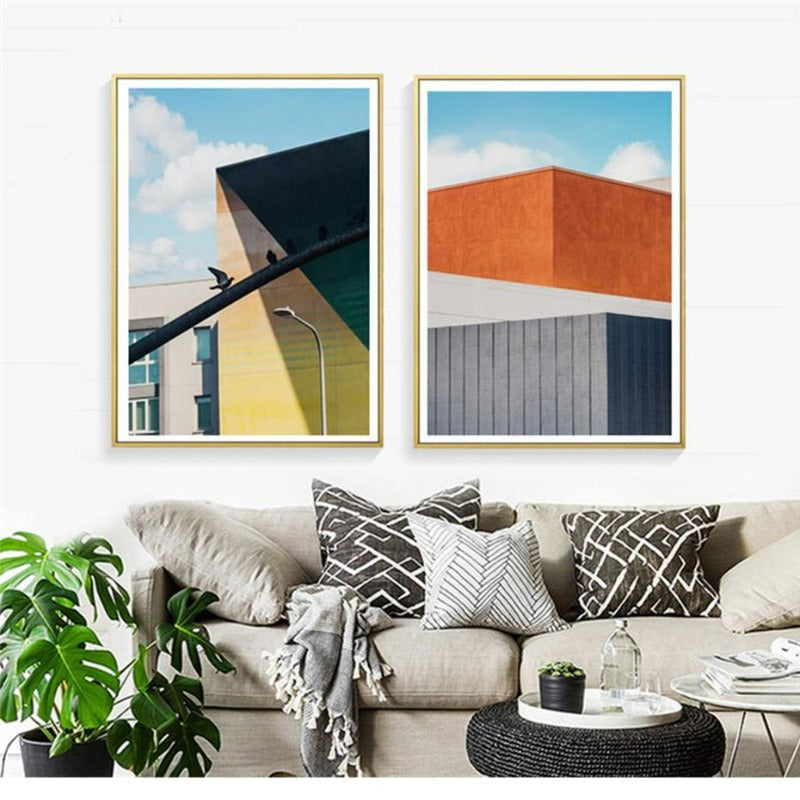 City Views-Canvas Wall Art Painting | Bowlift