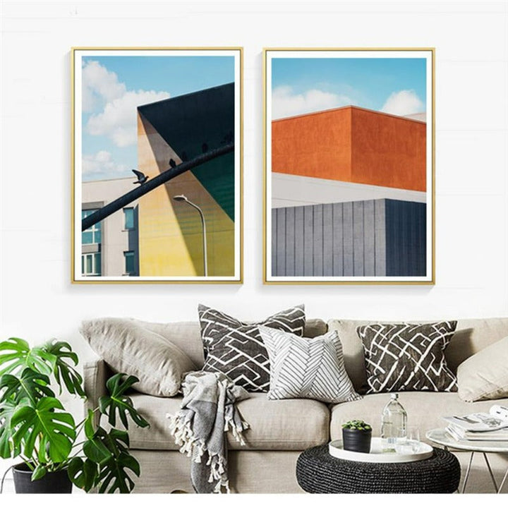 City Views-Canvas Wall Art Painting | Bowlift