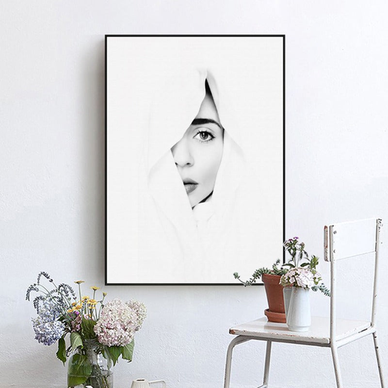 Black White Wall Art - Canvas Wall Art Painting | Bowlift