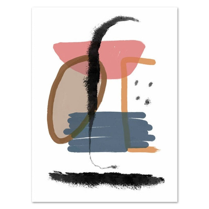 Brush Strokes - Canvas Wall Art Painting | Bowlift