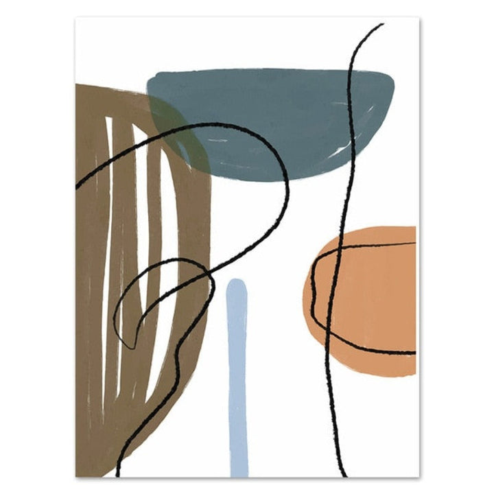 Brush Strokes - Canvas Wall Art Painting | Bowlift