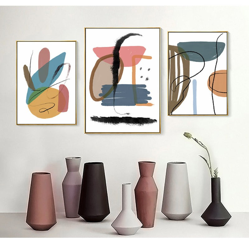 Brush Strokes - Canvas Wall Art Painting | Bowlift