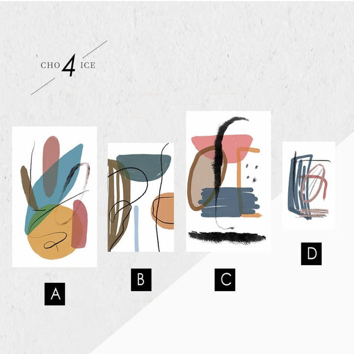 Brush Strokes - Canvas Wall Art Painting | Bowlift