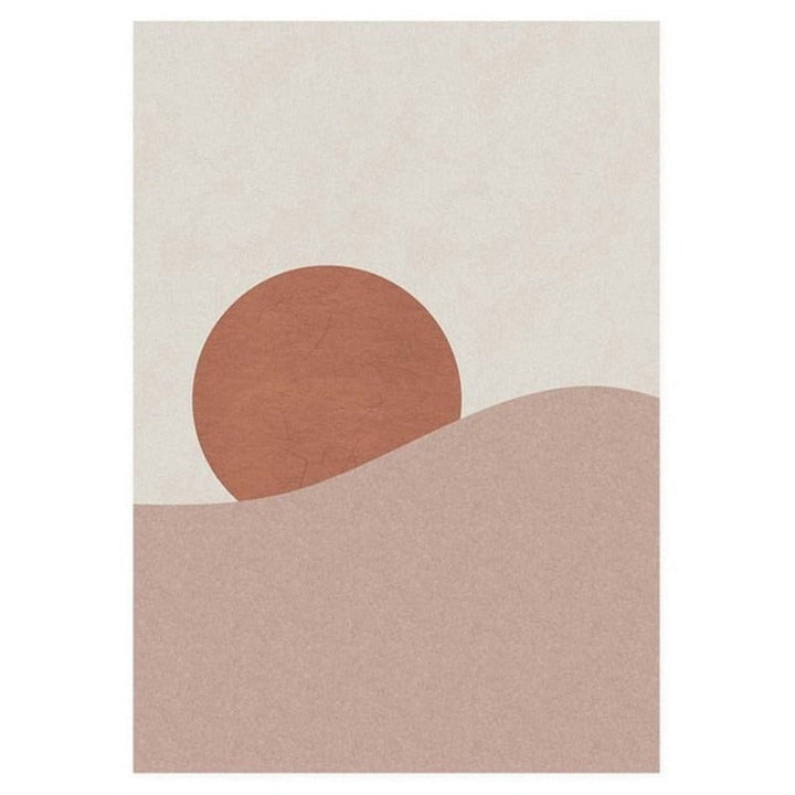 Moon To Sun And Back - Canvas Wall Art Painting | Bowlift