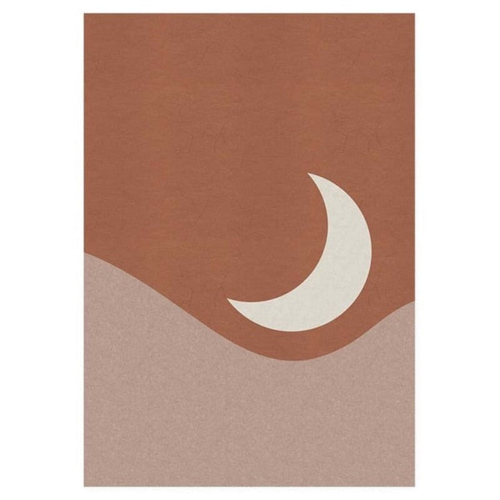 Moon To Sun And Back - Canvas Wall Art Painting | Bowlift