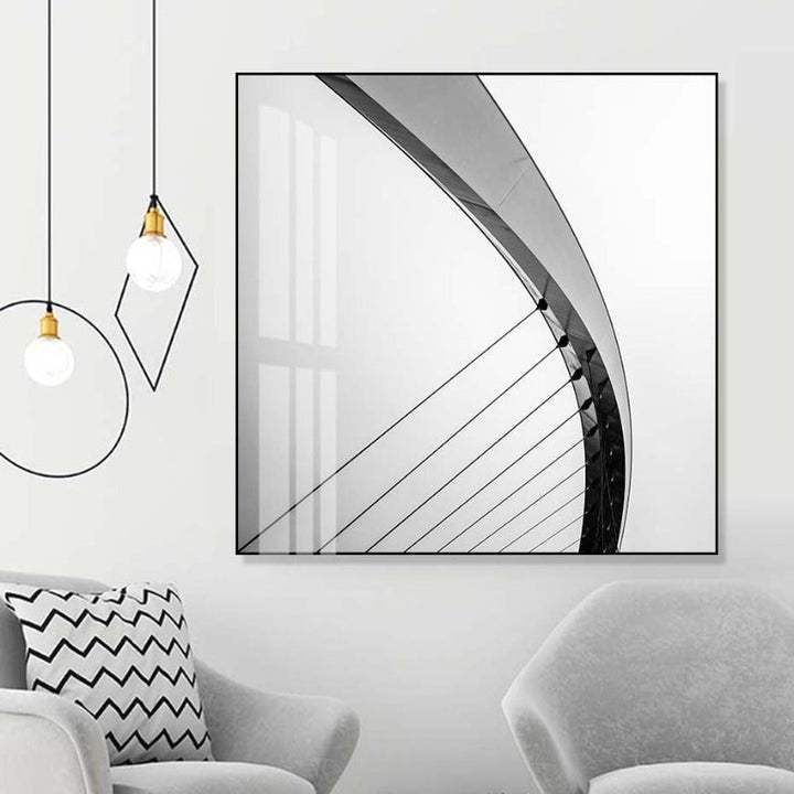 HD Bridge WirePictures - Canvas Wall Art Painting | Bowlift