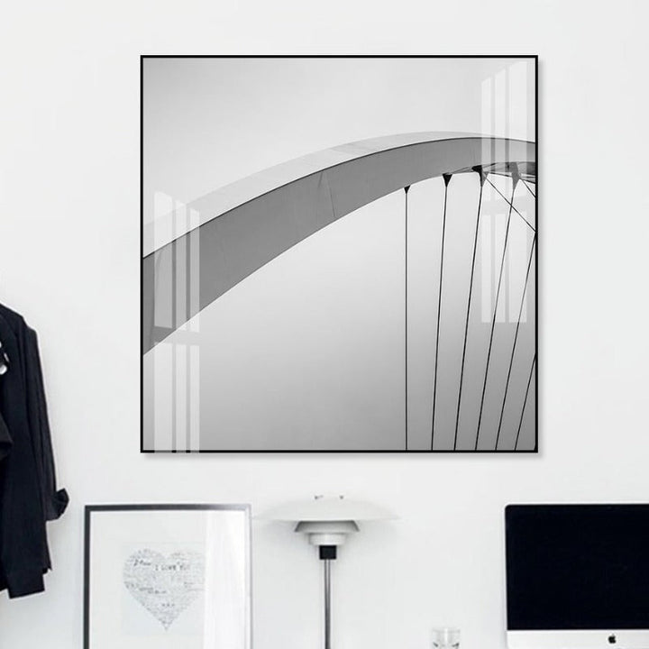 HD Bridge WirePictures - Canvas Wall Art Painting | Bowlift