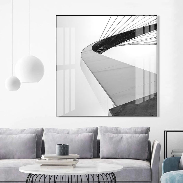 HD Bridge WirePictures - Canvas Wall Art Painting | Bowlift