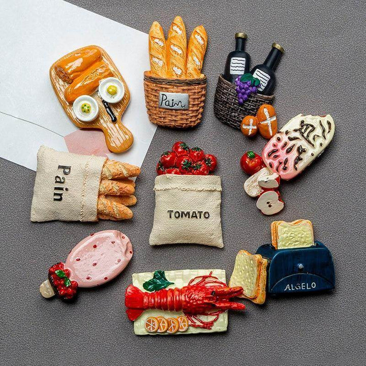 3D Creative Food Magnets | Bowlift