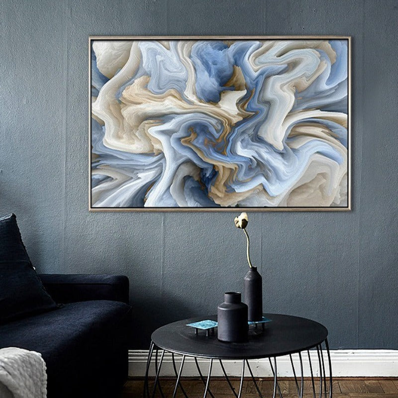 Marble Textured - Canvas Wall Art Painting | Bowlift