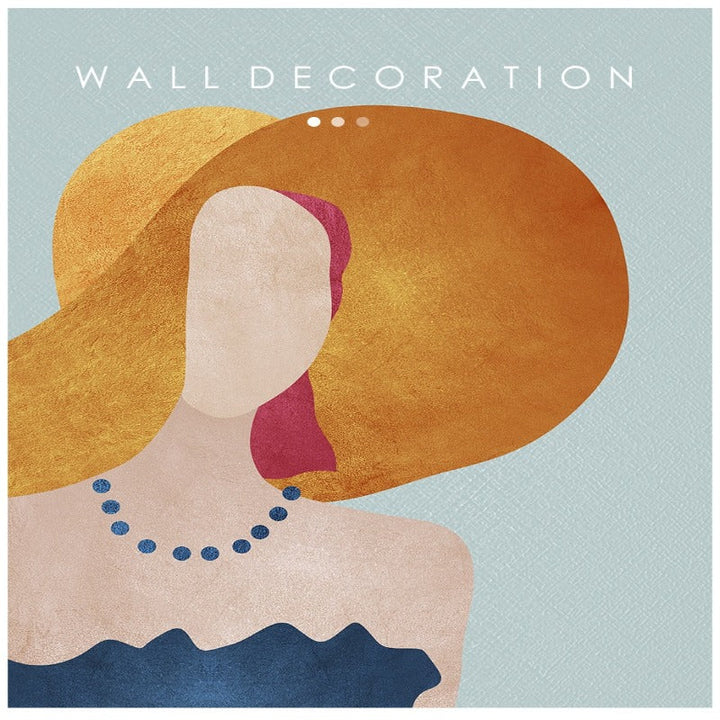 Modern Trendy Figure Posters - Canvas Wall Art Painting | Bowlift