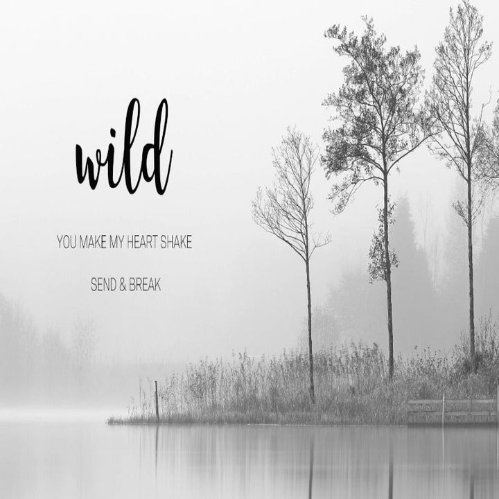 Foggy Sky Lake Lion - Canvas Wall Art Painting | Bowlift