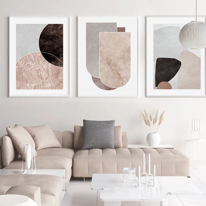 Boho Art Bohemian Style - Canvas Wall Art Painting | Bowlift