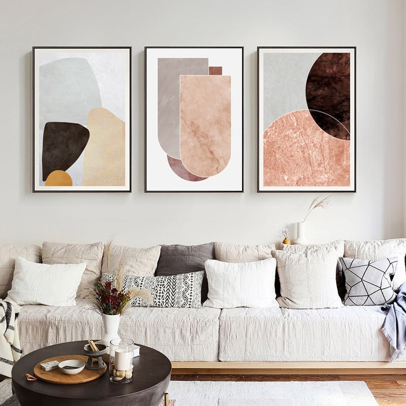 Boho Art Bohemian Style - Canvas Wall Art Painting | Bowlift