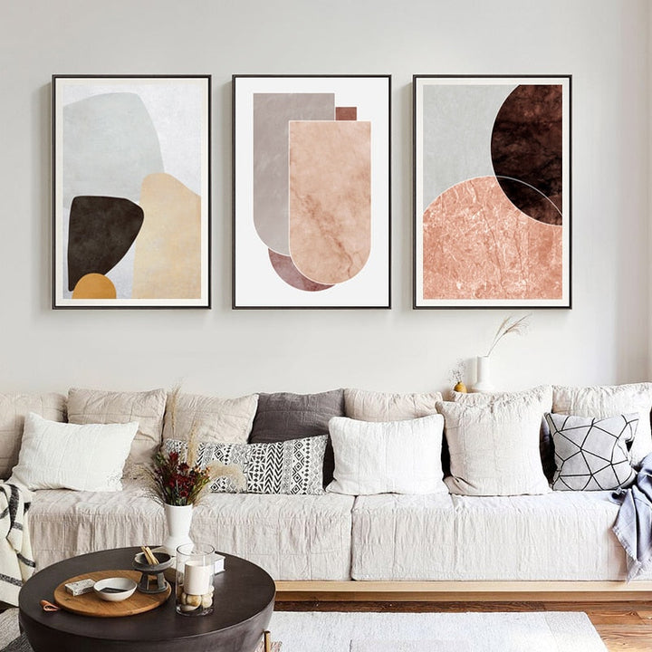 Boho Art Bohemian Style - Canvas Wall Art Painting | Bowlift