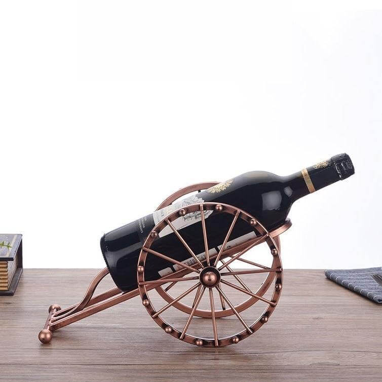 BowLift | Antique Cannon Wine Bottle Holder