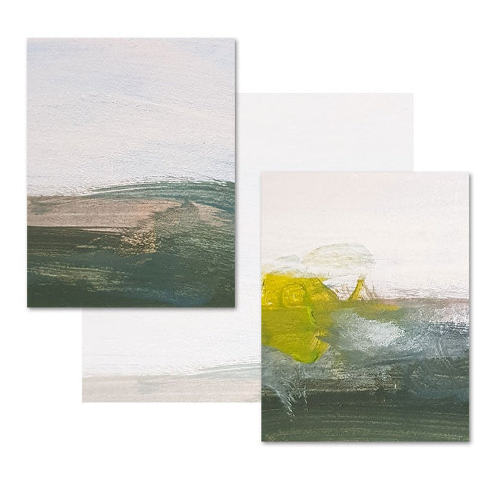 Green Printing Oil Art - Canvas Wall Art Painting | Bowlift