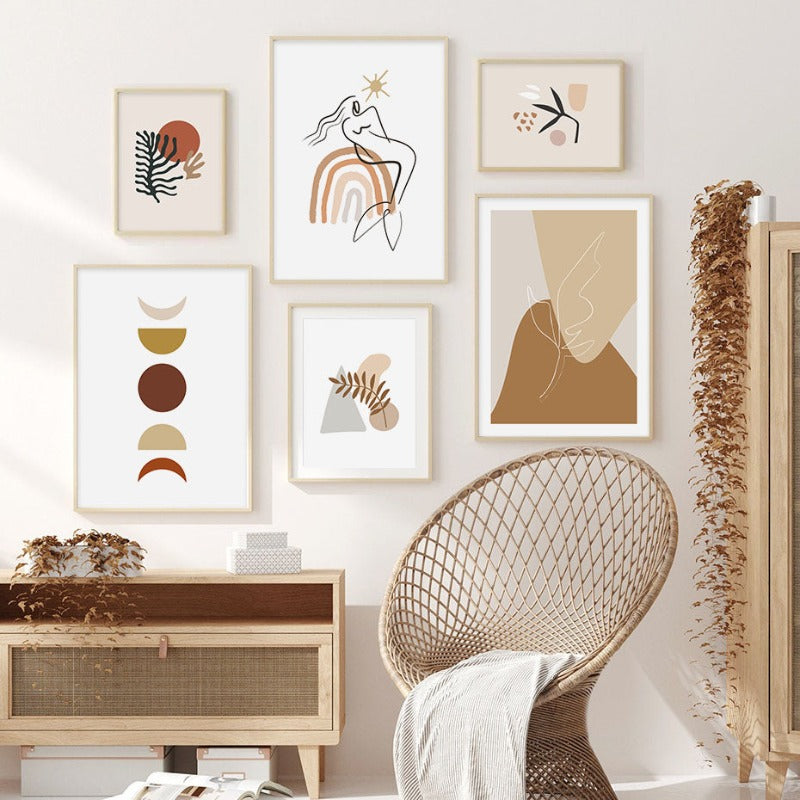 Boho Afternoons - Canvas Wall Art Paintings | Bowlift