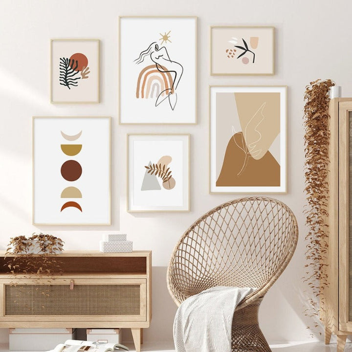 Boho Afternoons - Canvas Wall Art Paintings | Bowlift