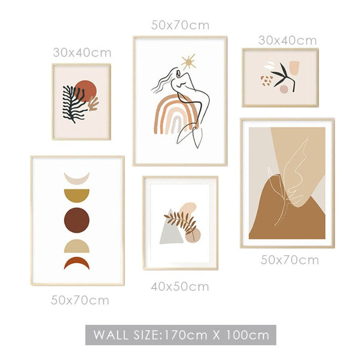 Boho Afternoons - Canvas Wall Art Paintings | Bowlift