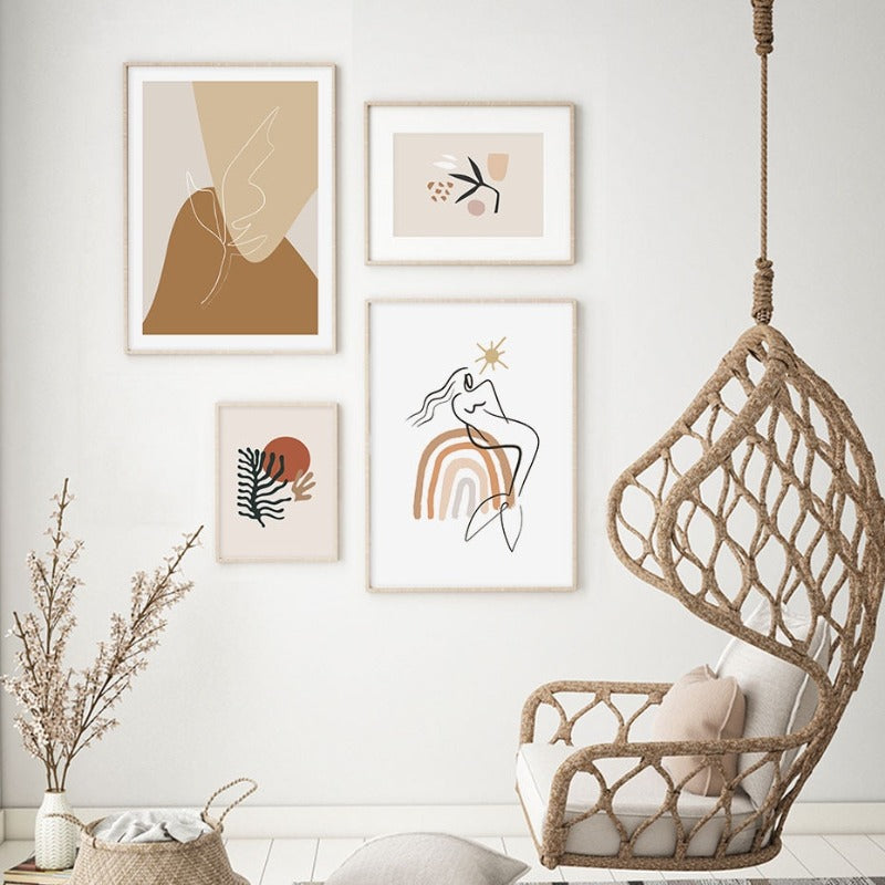 Boho Afternoons - Canvas Wall Art Paintings | Bowlift