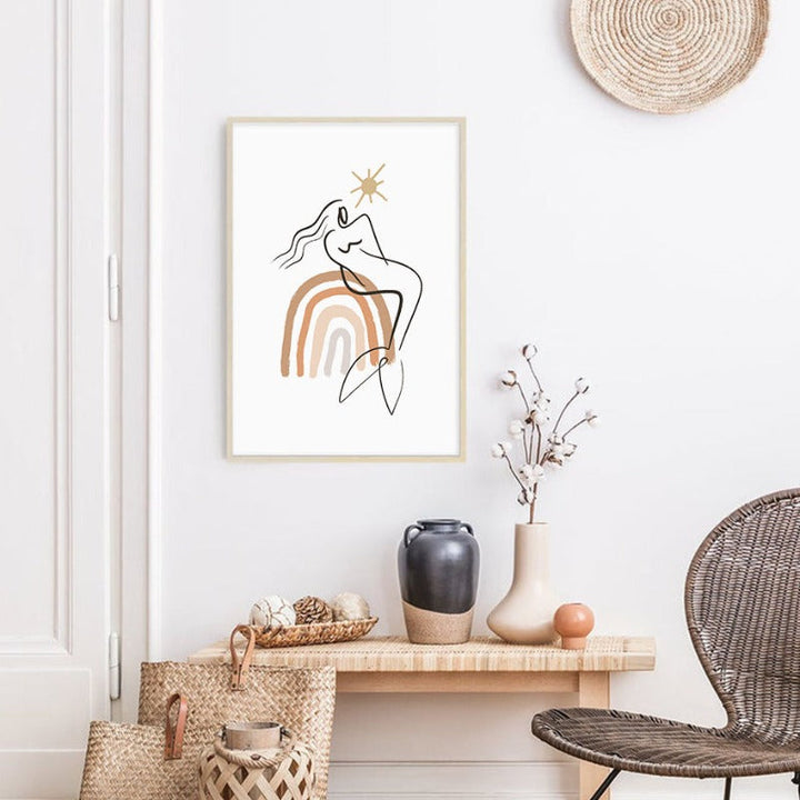 Boho Afternoons - Canvas Wall Art Paintings | Bowlift