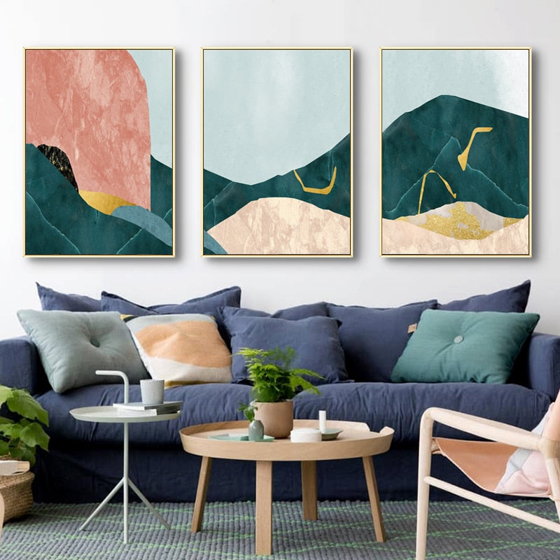 Green Pasture - Canvas Wall Art Painting | Bowlift
