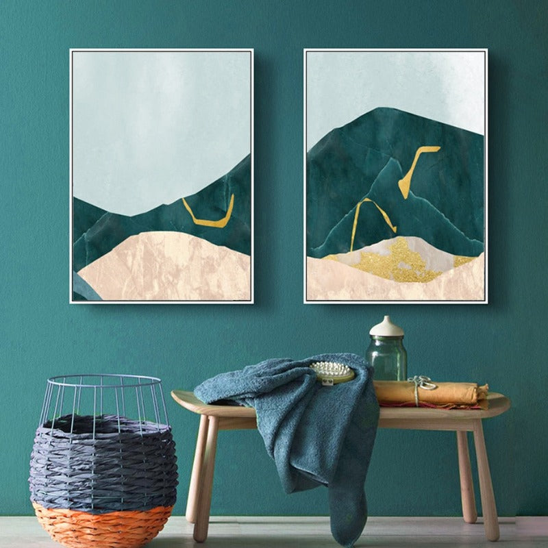 Green Pasture - Canvas Wall Art Painting | Bowlift