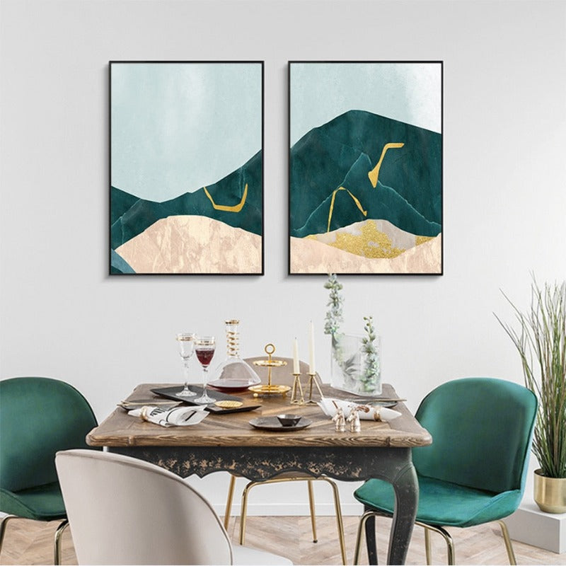 Green Pasture - Canvas Wall Art Painting | Bowlift