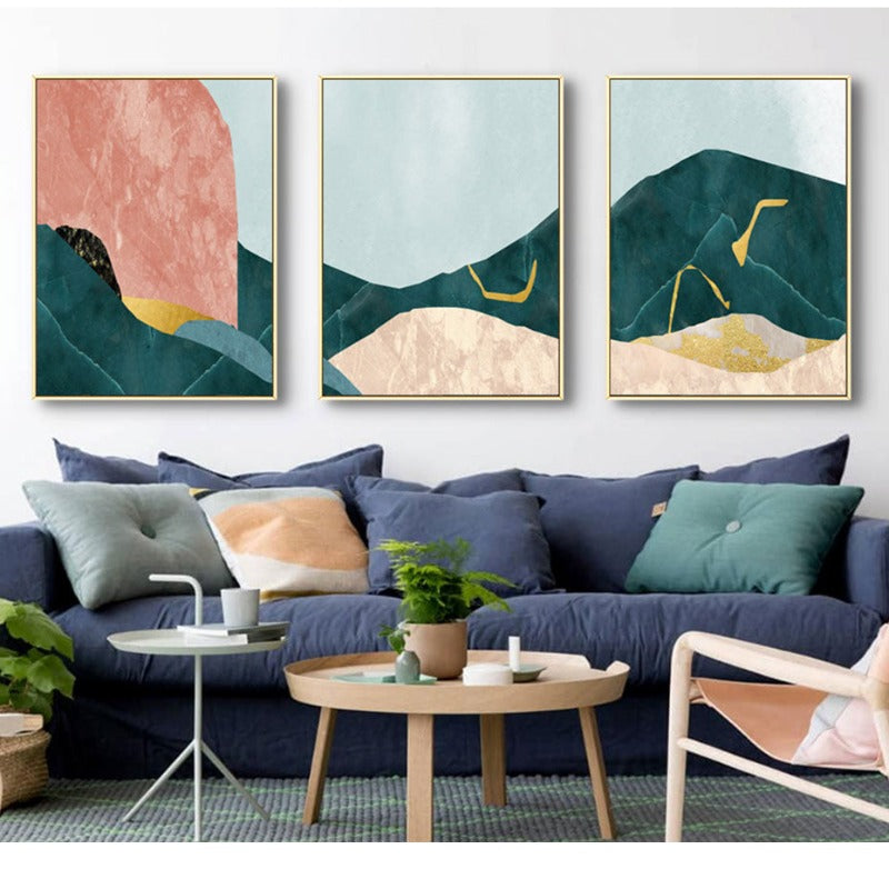 Green Pasture - Canvas Wall Art Painting | Bowlift