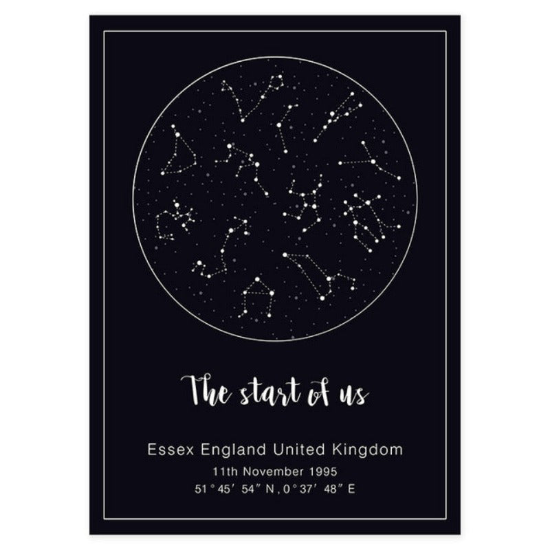 Night Sky - Canvas Wall Art Painting | Bowlift