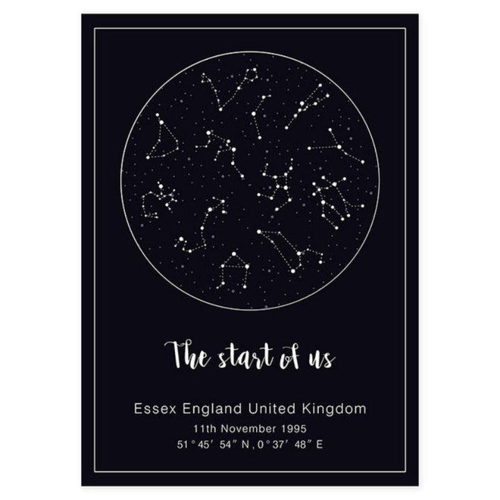 Night Sky - Canvas Wall Art Painting | Bowlift