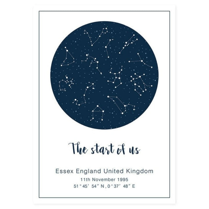Night Sky - Canvas Wall Art Painting | Bowlift