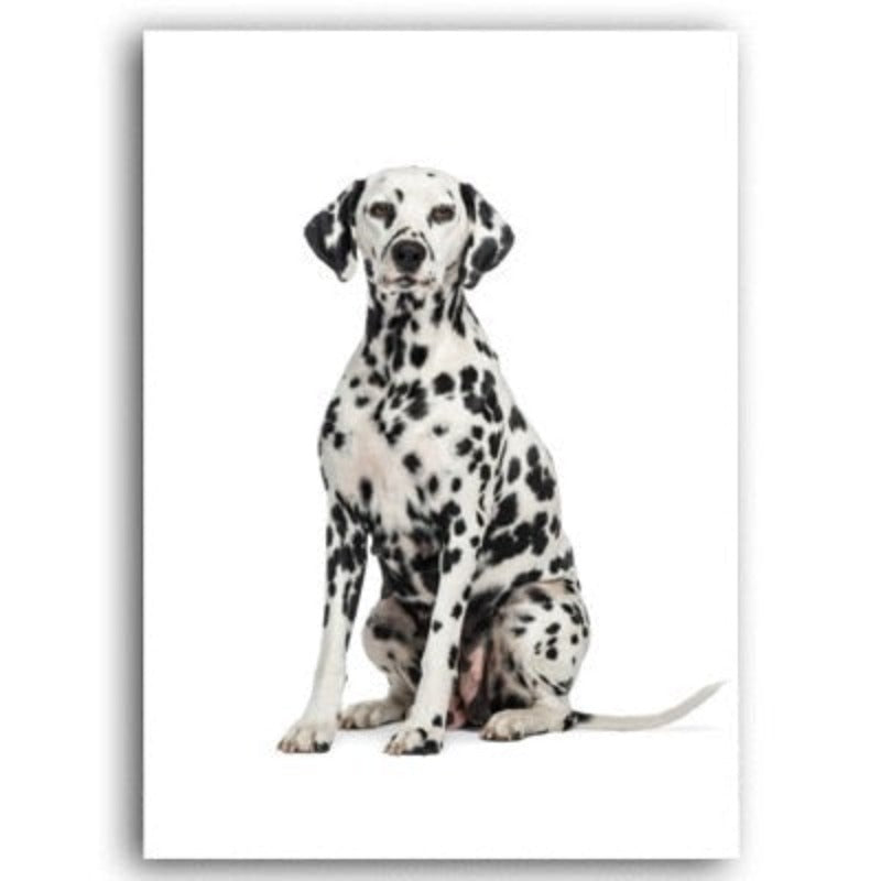Lovely Modern Pet Dog - Canvas Wall Art Painting | Bowlift